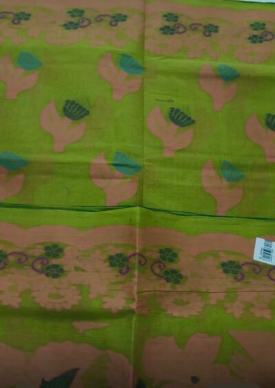 Handwoven cotton jamdani saree