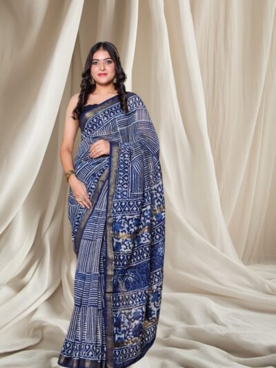 Maheshwari silk saree