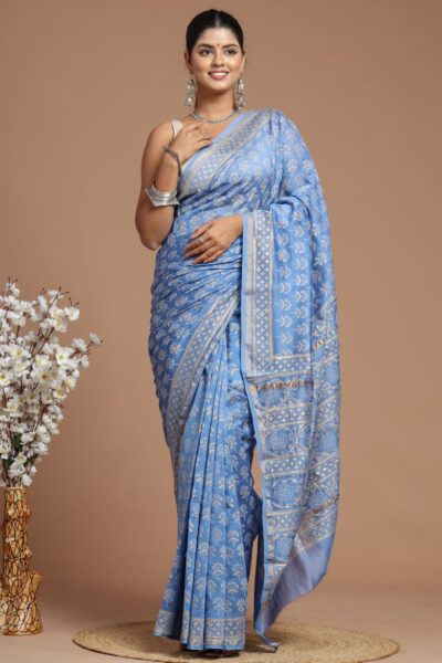Chanderi Silk saree