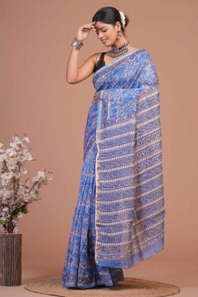 Chanderi Silk saree