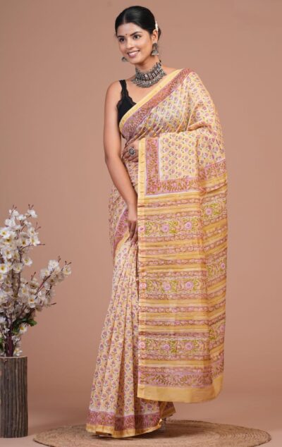 Chanderi Silk saree