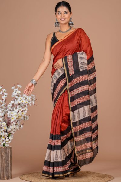 Chanderi Silk saree