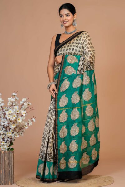 Chanderi Silk saree