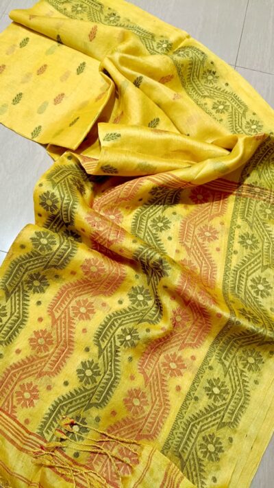 Pure Tussar Saree
