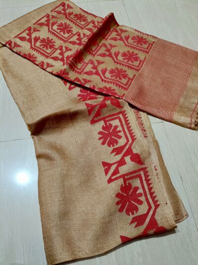 Pure Tussar Saree