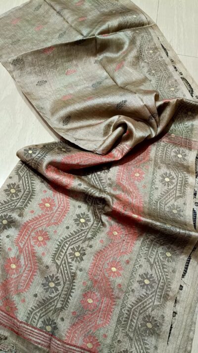 Pure Tussar saree