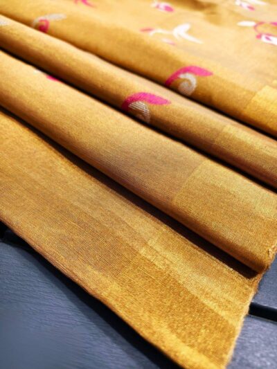 Tissue Linen Saree